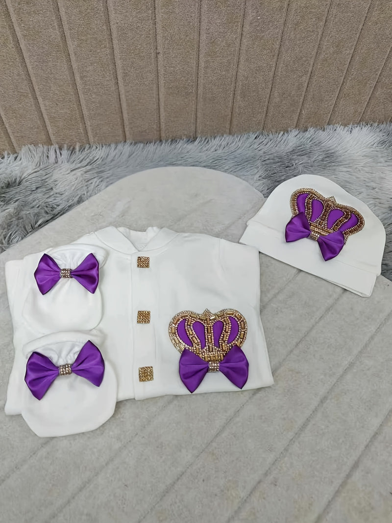 4pcs Set of Baby Newborn Baptism Gift.