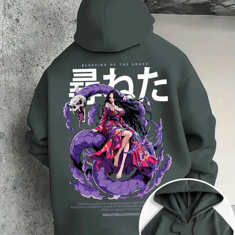 Men's Fashion Printed Hoodie Sweatshirt.