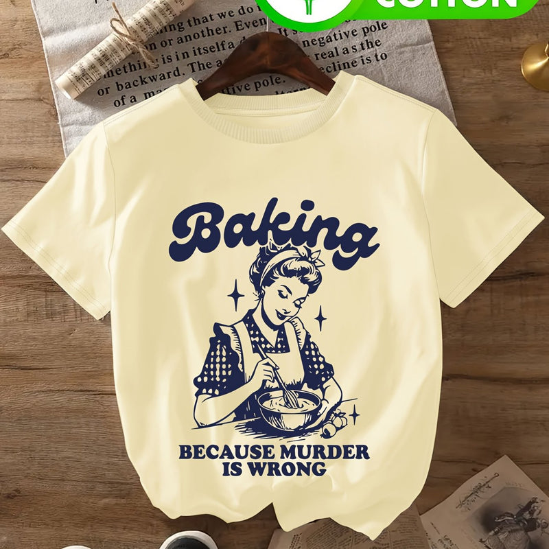 Women's Fashion Pure T-Shirt.