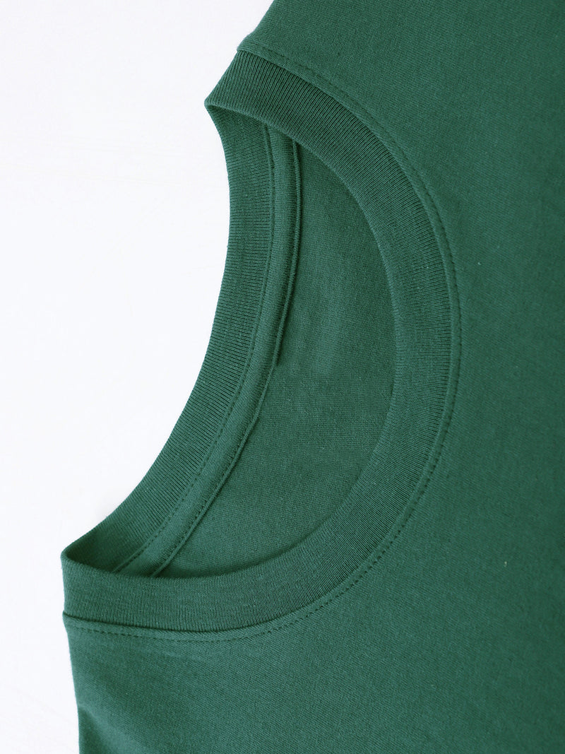 Men's Summer Back Print T-Shirt.