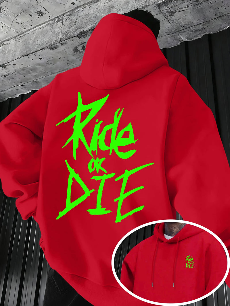 Men's Hooded Sweatshirt.