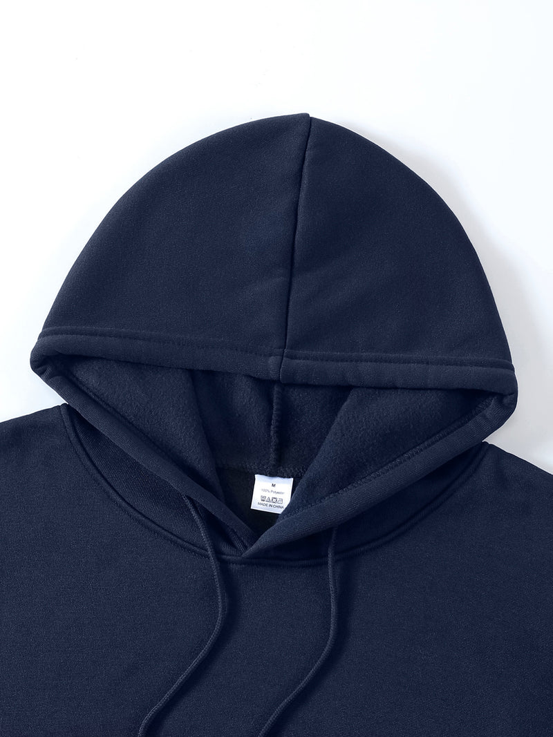 Men's "Skull" Print Hooded Sweatshirt.