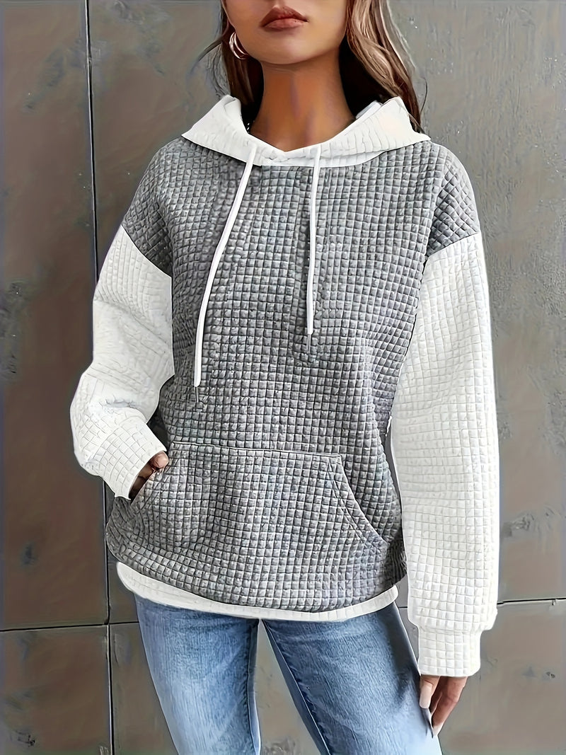 Women’s Hooded Pullover Sweatshirt.