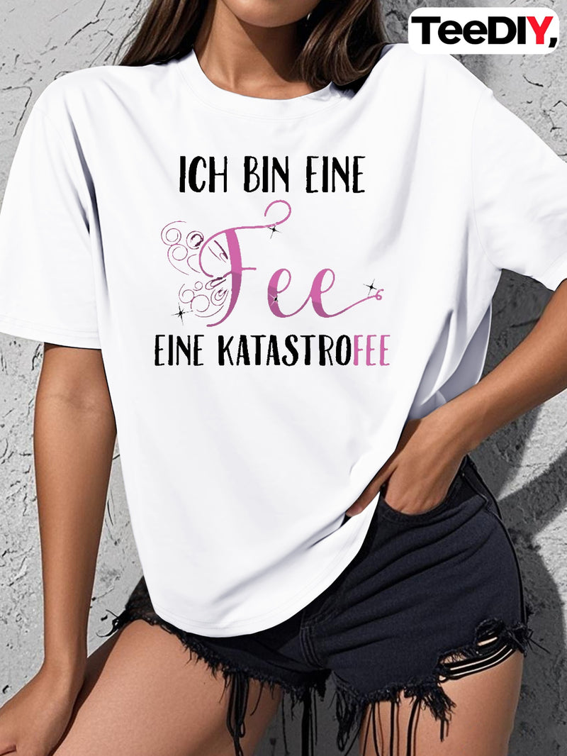 Women's Casual Crew Neck T-Shirt.