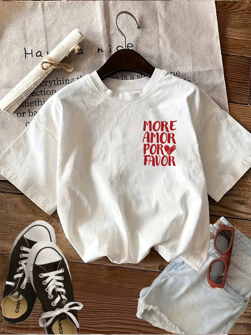 Women's Top with Double-Sided Print.