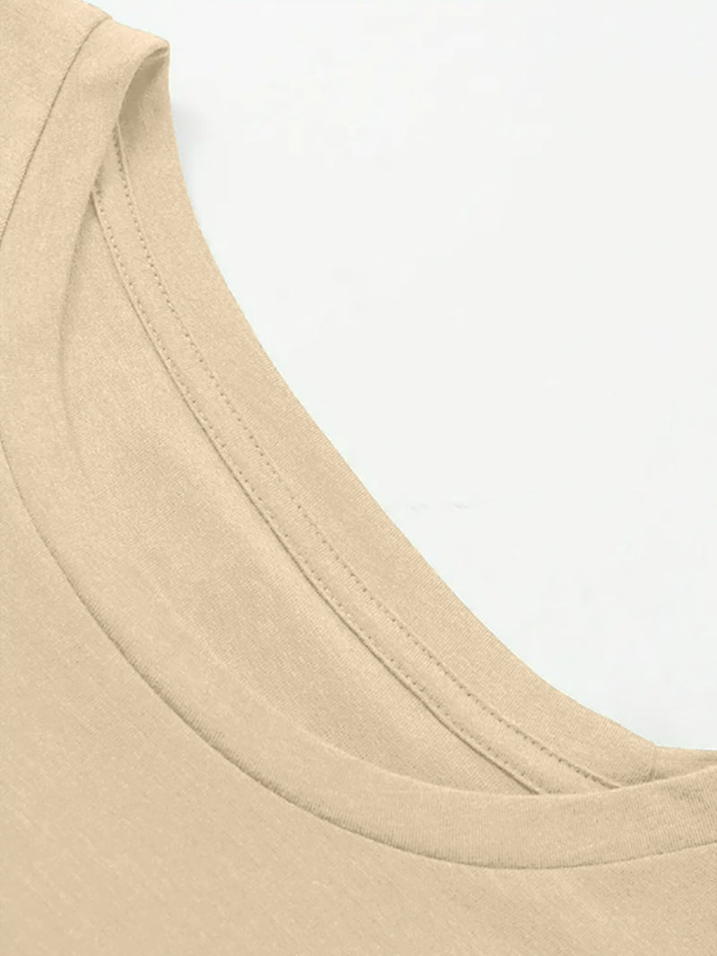 Women’s Graphic Print Two Piece Set, Short Sleeve T-shirt & Shorts.