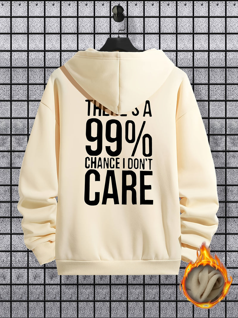 Men's Casual Pullover Hooded Sweatshirt.