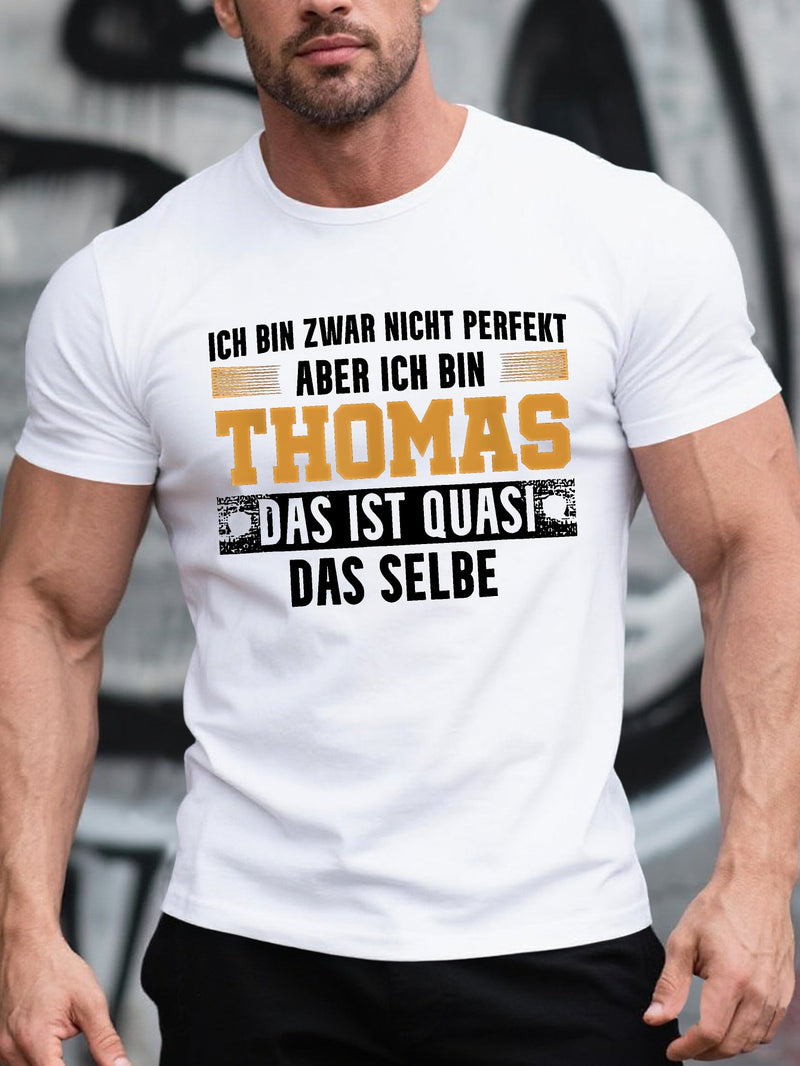 Men’s Summer Short-Sleeve T-Shirt.