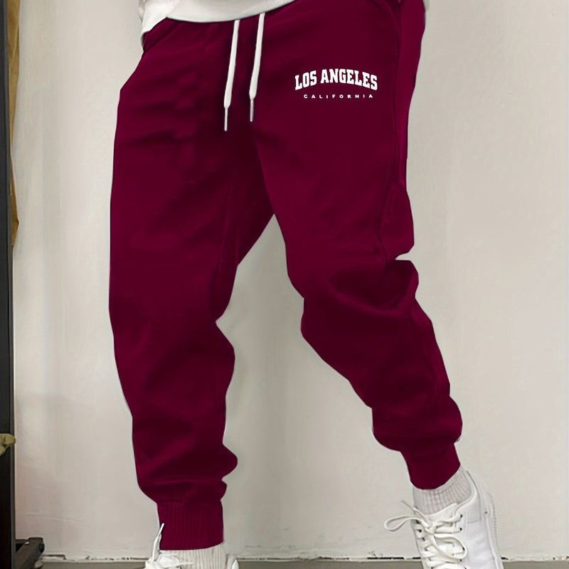 Men's Casual Sweatpants, Comfortable Autumn And Winter Sports Trousers.