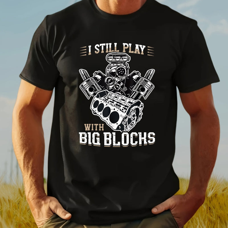 Men’s Graphic T-Shirt CottonPerfect for All Seasons