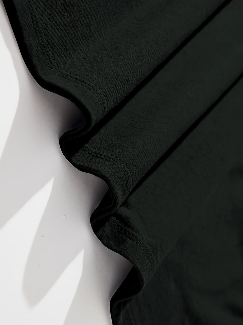 Women's Round Neck Short T-Shirt.