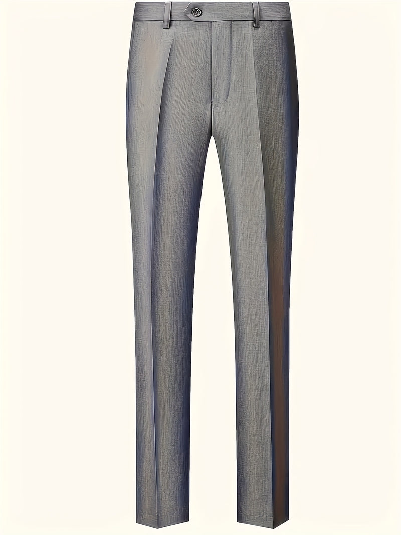 Men's Premium Two-Piece Suit, Jacket + Pants, Ideal for Formal Wear.