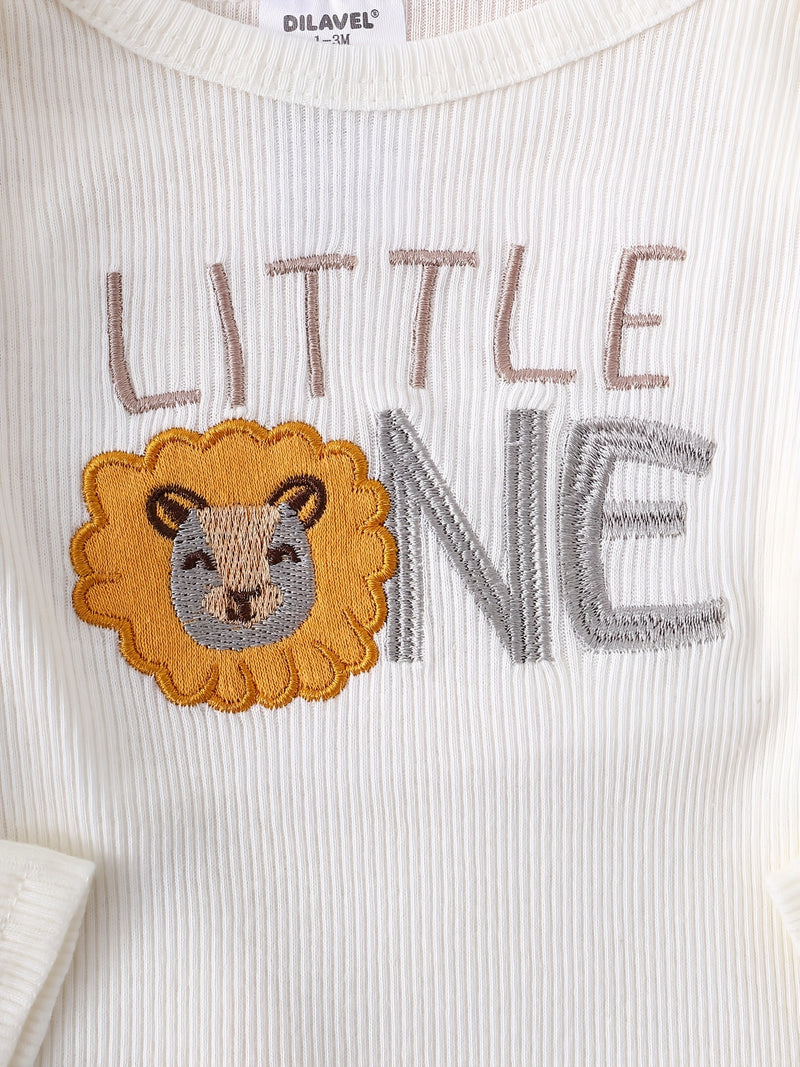 8pcs New Autumn And Winter Long-Sleeve Onesies for Boys And Girls.