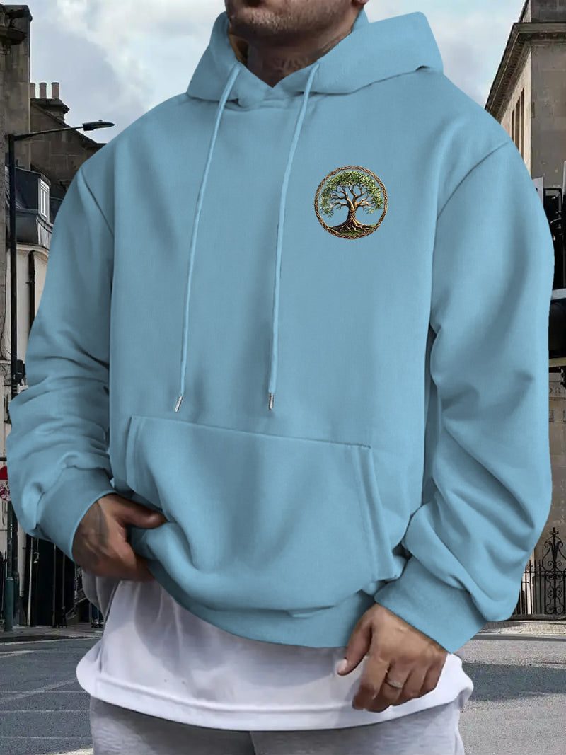 Men's Hooded Sweatshirt.