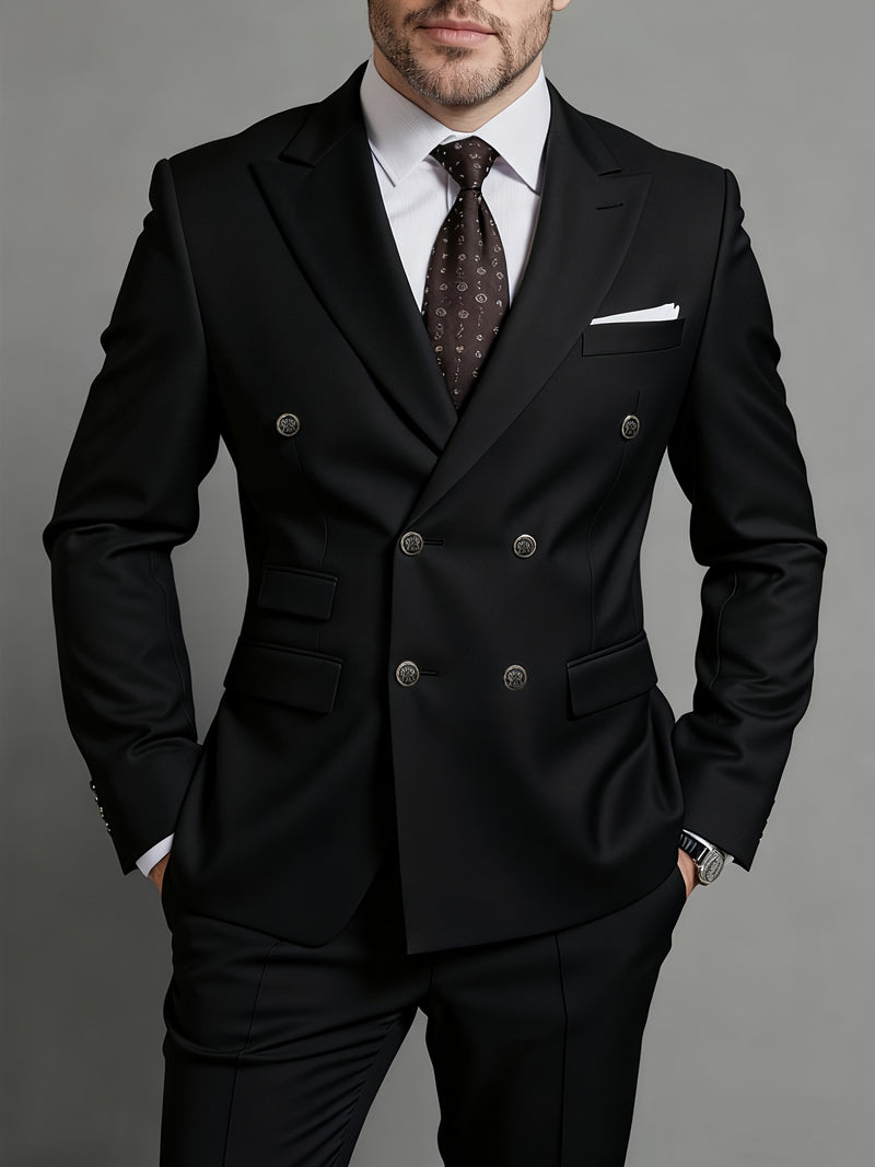 Men's Suit 2pcs Set, Business, Party, Dress Suits for Men.