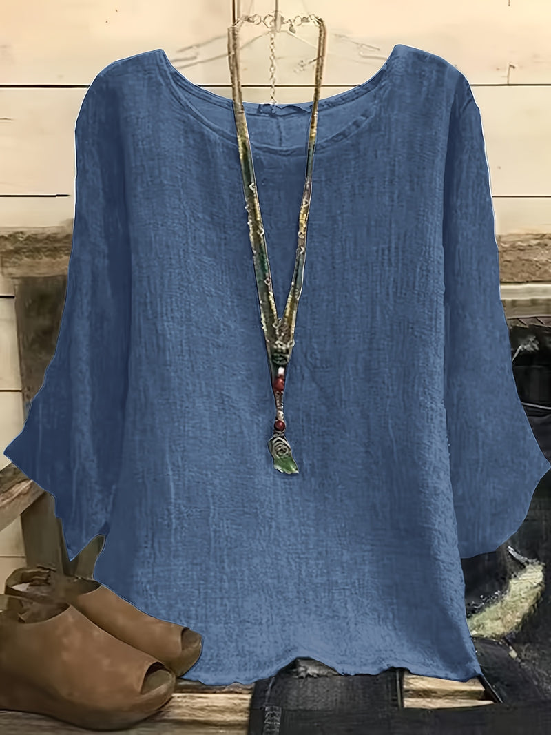 Oversized Casual Women'S T-Shirt.