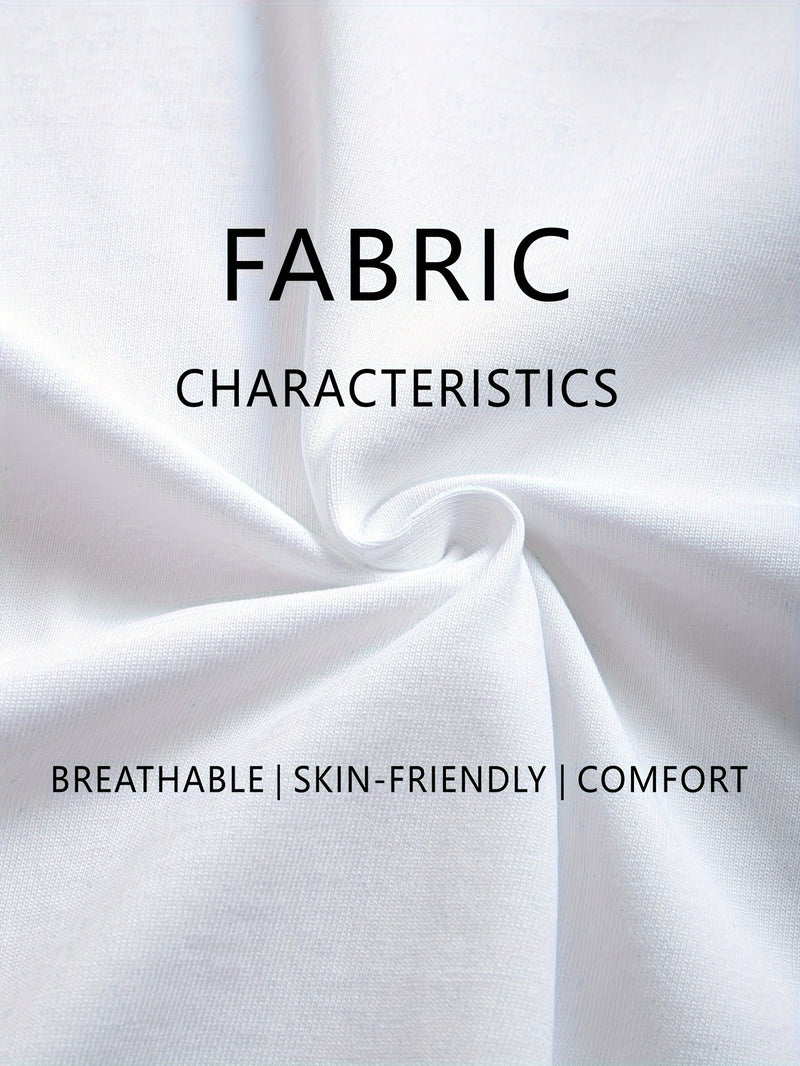 Men’s Short Sleeve T-Shirt with Random Print Pocket.