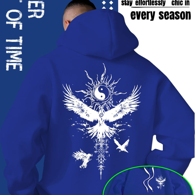 Men's Hooded Sweatshirt.