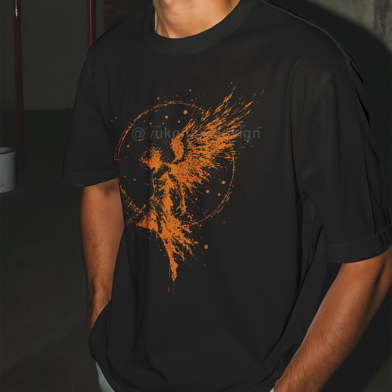 Men's Casual Crew Neck Short T-Shirt.