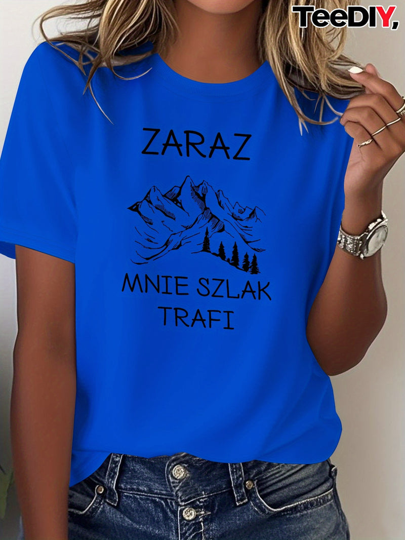 Women's T-shirt Short Sleeves.