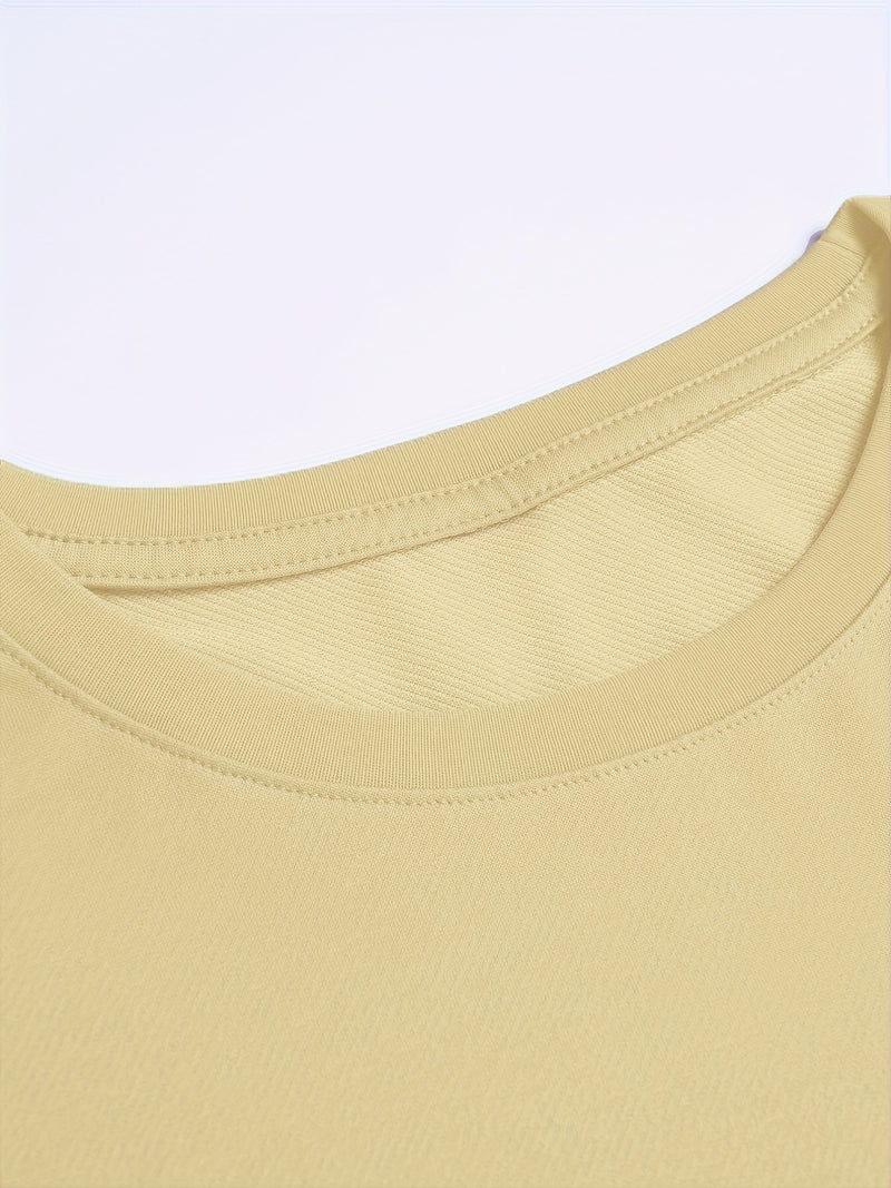 Crew Neck T-Shirt: If You Try to Scare Me, I'Ll Be Breast-Fed Scared!