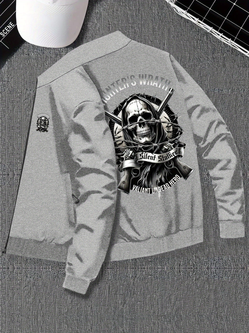 Spring and Autumn Men's Casual Jacket, Stylish Youth Coat.