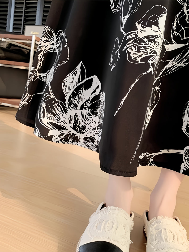 New Spring/Summer Women's Elegant Half-Length Skirt.