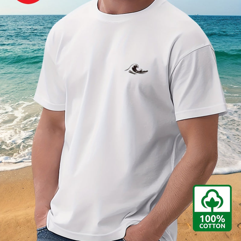 Men's Short Sleeve Printed T-Shirt.