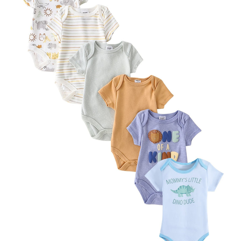 6pcs Spring/summer Children's Romper Set.