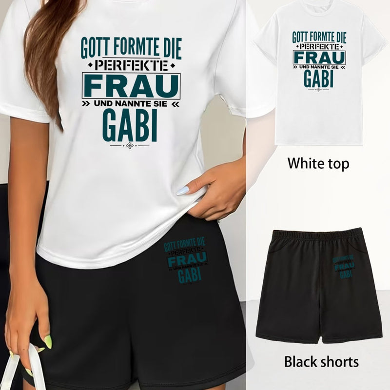 Women's Casual And Refreshing Two-Piece Set.