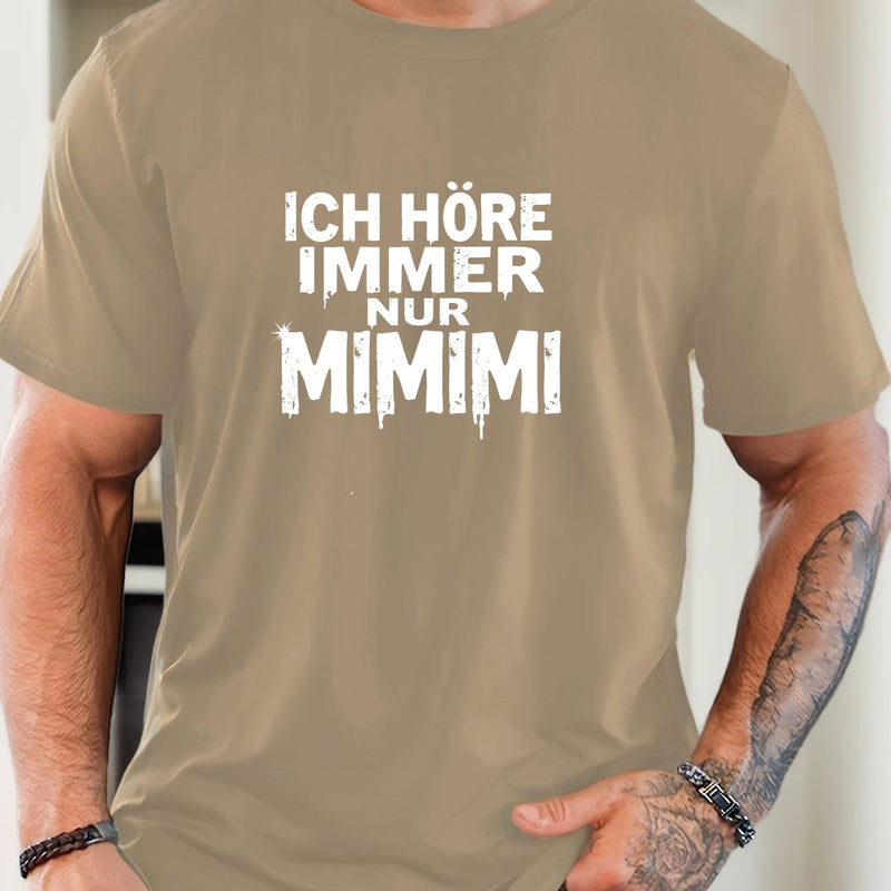 Men's Casual Summer T-Shirt.