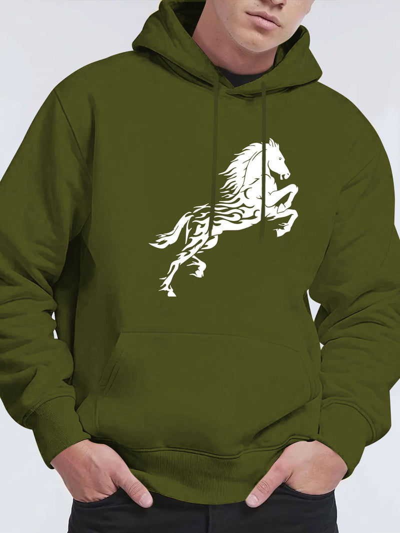 Men's Long Sleeve Hoodie Sweatshirt.