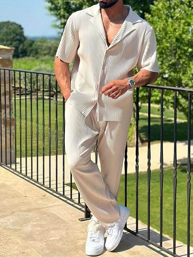 Men's Sportswear Set Featuring a Easy.