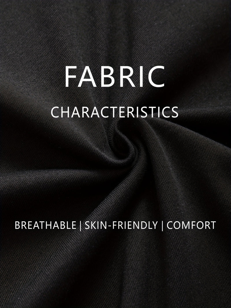 Men’s Short Sleeve T-Shirt with Random Print Pocket.