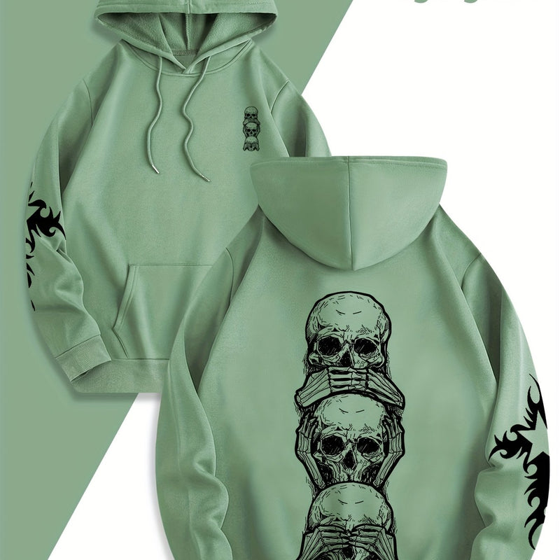 Men's New Trendy "Open-Eye" Print Sweatshirt.