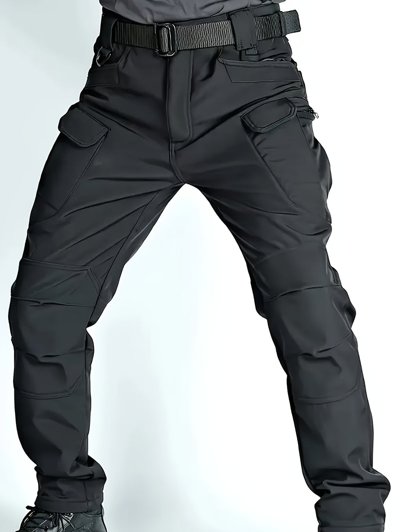 Outdoor Two-Piece Set,Lined Trendy Windproof Warm Motorcycle Hooded.