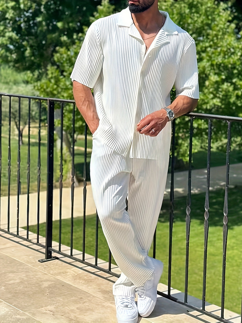 Men's Sportswear Set Featuring a Easy.
