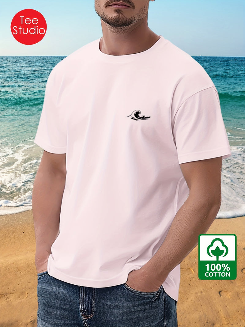 Men's Short Sleeve Printed T-Shirt.