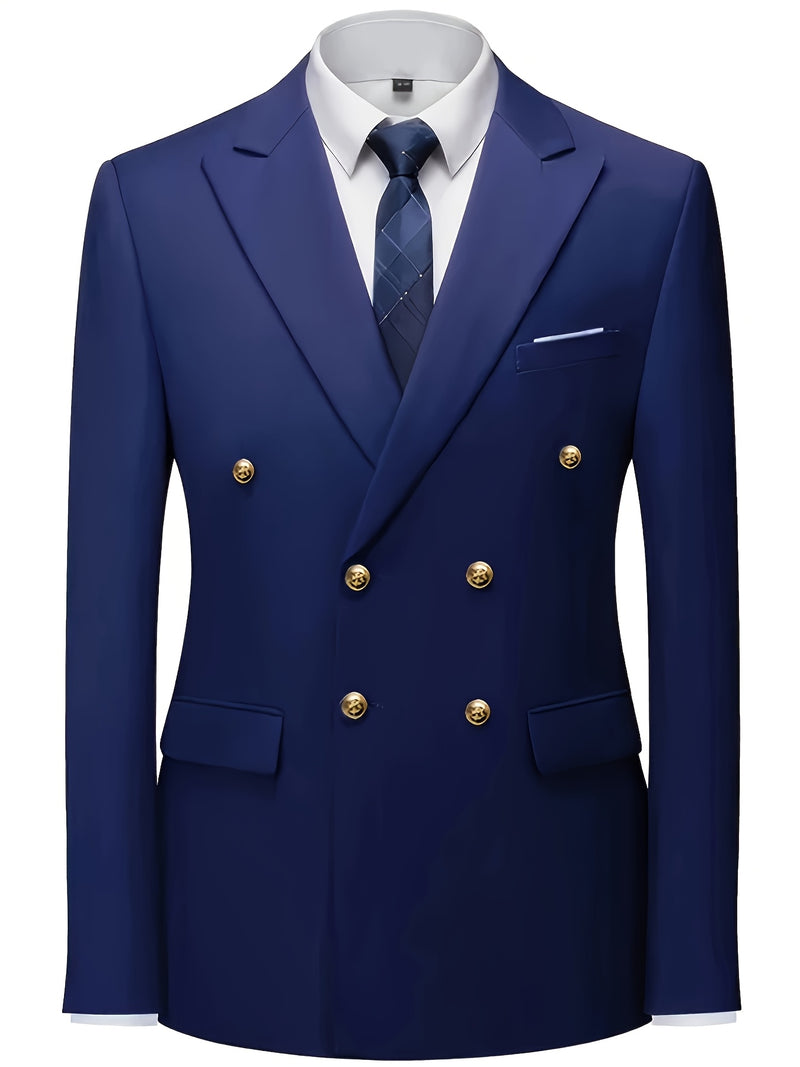 Men's Suit Set with 2pcs, Including a Blazer And Trousers.