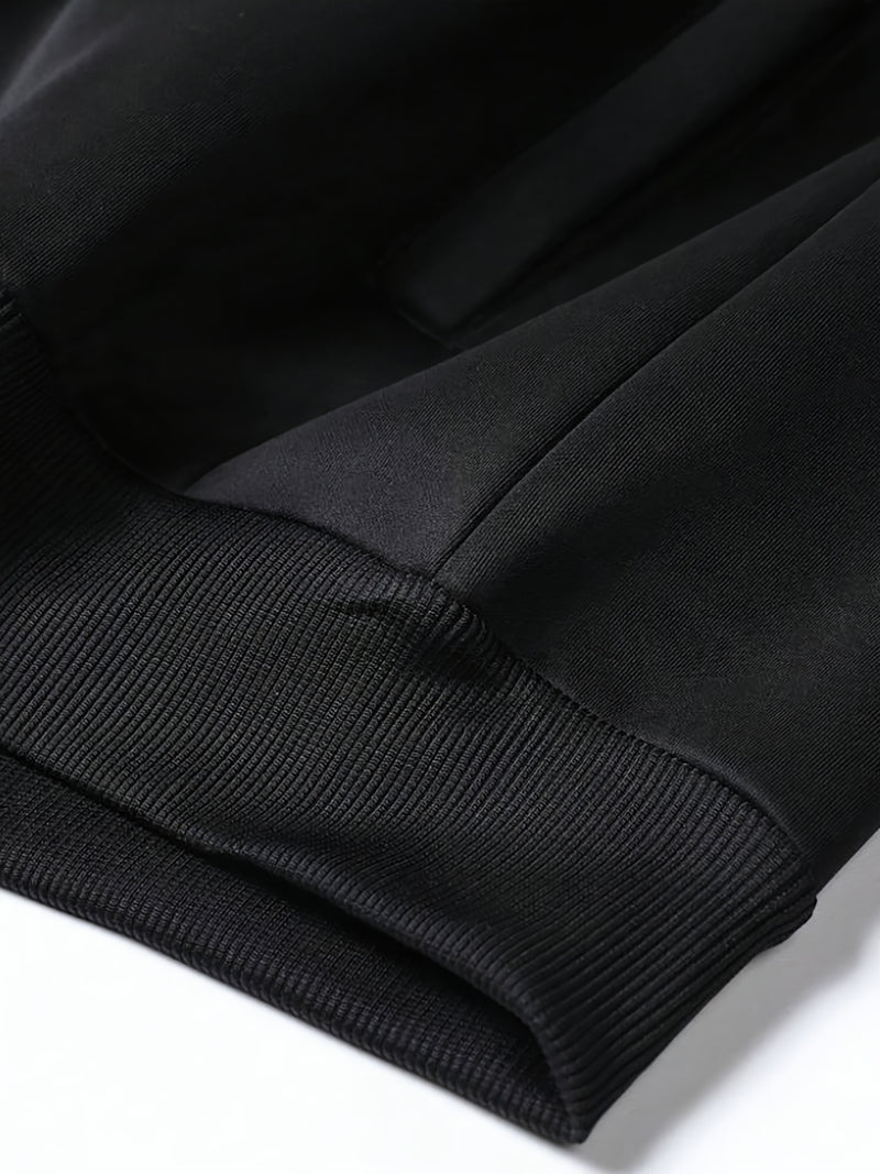 American Casual Stand-up Collar Sweatshirt Jacket for Men, Spring/autumn.