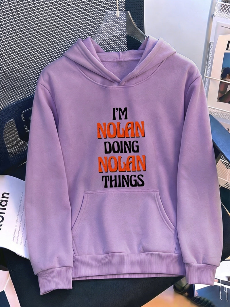 Women's Pocket Hoodie.