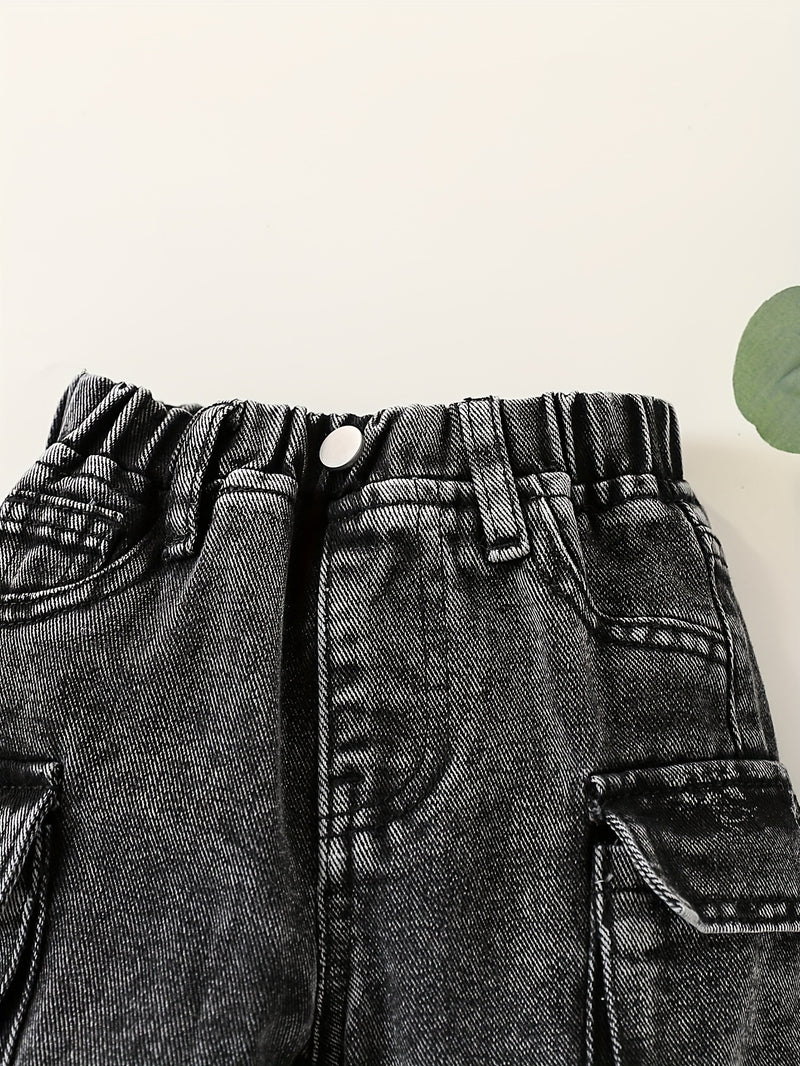 Girls' Fashionable Cute Casual Versatile Multi-Pocket.