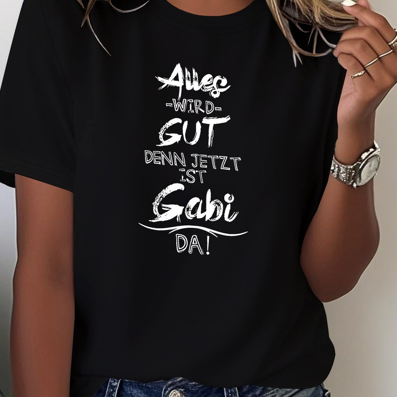 Women's German Name Gabi T-Shirt.