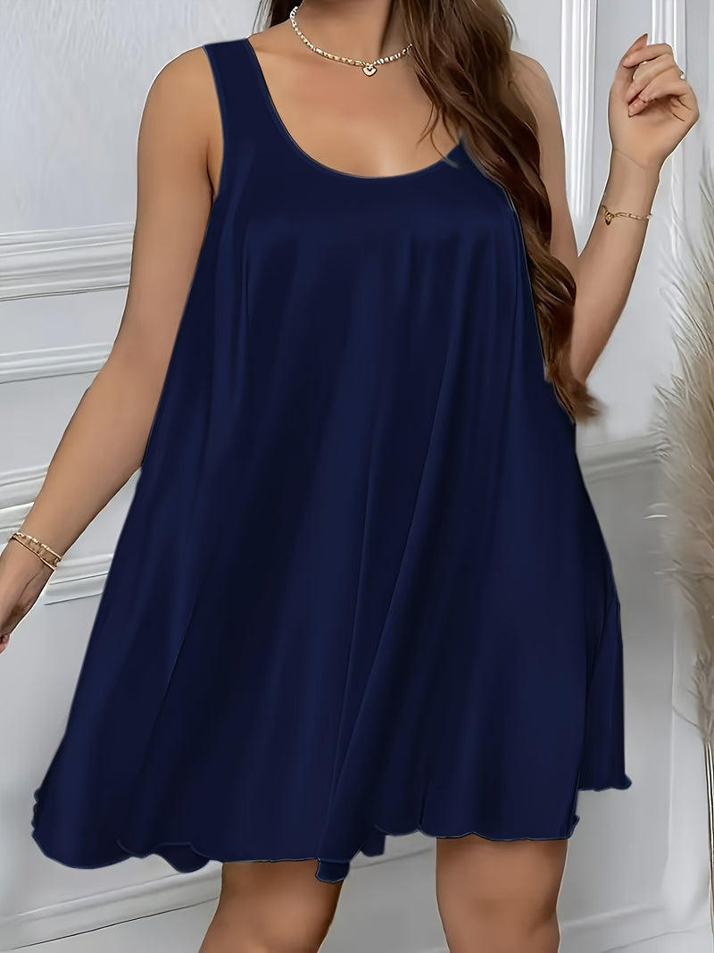 3pcs Women's Sexy Sleeveless Nightgown Set.