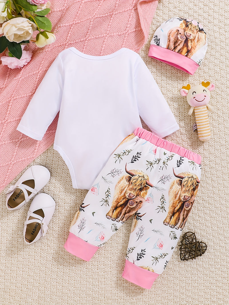 New to the Herd Newborn Boy Girl Bodysuit.