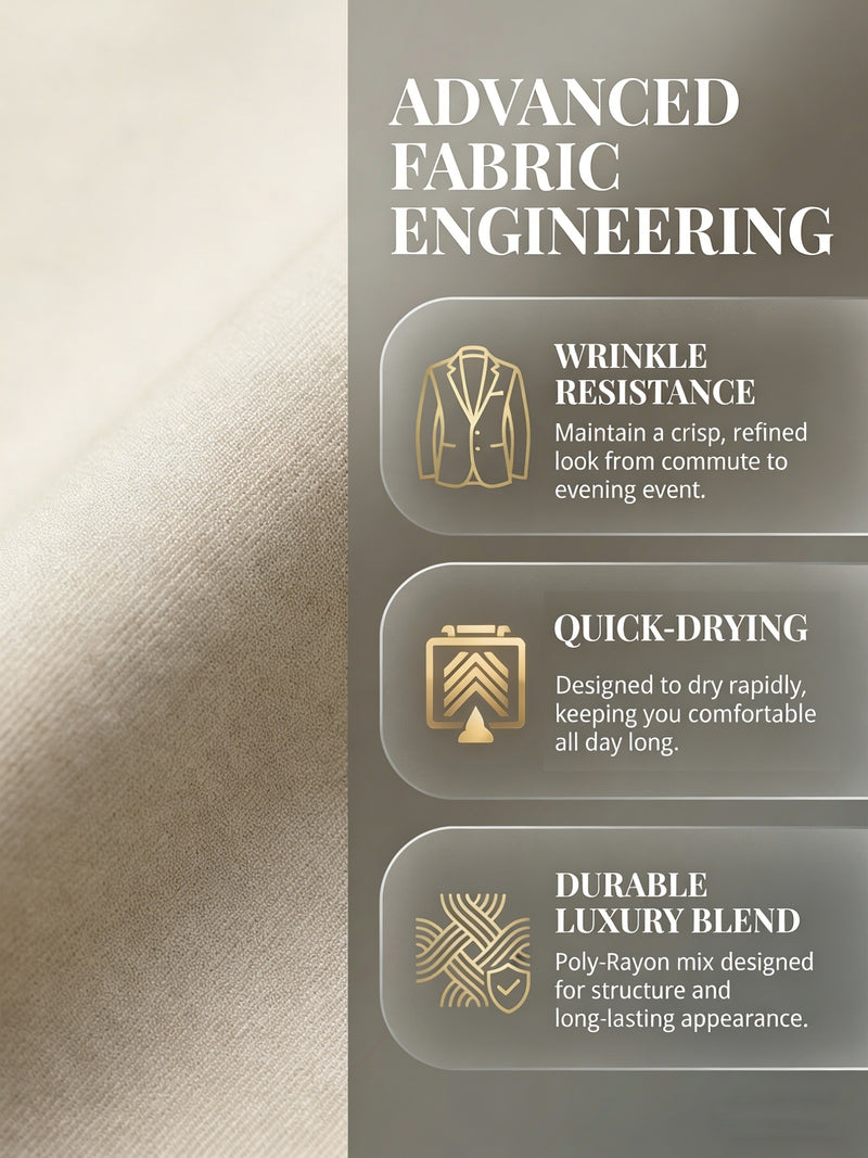 Men's Two-Piece Suit Set.