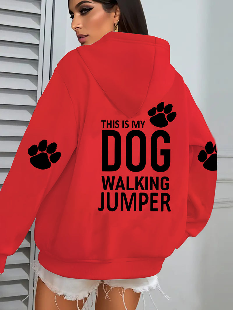 Women's Minimalist Solid Color Hoodie.