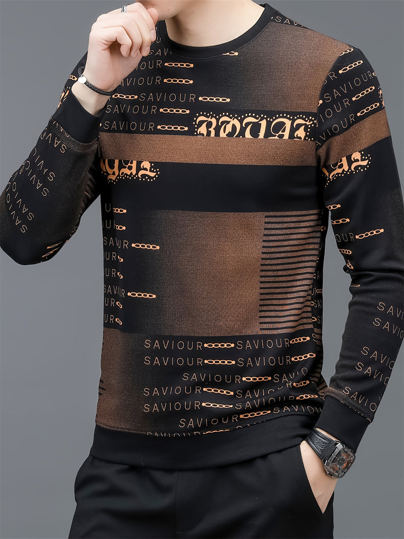 Men's Long-Sleeve Versatile Fashion.