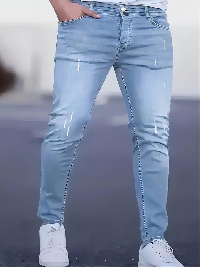 Men's Slim Fit Jeans.