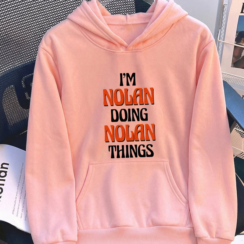 Women's Pocket Hoodie.
